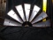 Decorative Metal Half Windmill Wall Hanging