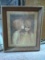 Framed Print-Young Girl and Boy by Margaret Kane