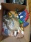 BL-Country Store Style Glass Storage Jar and Seashells