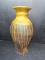 Large Painted Terra Cotta Vase