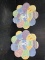 Pair Sonoma Easter Egg Plates
