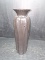 Black Ribbed Lamp Base/Candlestick