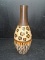 Contemporary Vase -Black and Gold Designs