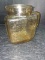 Vintage Depression Light Amber Federal Madrid Pitcher
