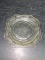 Vintage Green Depression Vaseline Dish