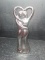 Ceramic Chrome Contemporary Figure-Hearts of Love
