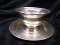 Sterling Silver Dish and Underplate-152.2 grams total