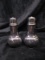 Pair Silver Plate S&P Shakers