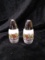 Pair Vintage Corning Ware S&P Shakers