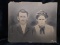 Antique B&W Portrait -Man & Woman