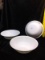 3 pc Corelle Ware Green Daisy Serving Bowls