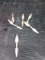 Collection 6 Sterling Silver Corn on the Cob Picks (46.6 total of 6)