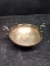Sterling Silver Double Handle Nut Bowl 171.8 grams