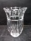 Lead Crystal Flower Vase