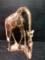 Carved Wooden Mama Giraffe and Baby