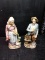 Pair Homco Porcelain Figures-Farmer and His Mrs.