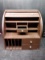 Tabletop Style Roll Top Letter Writing Cabinet