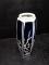 Decorative Blue and White Vase with Dogwood Motif