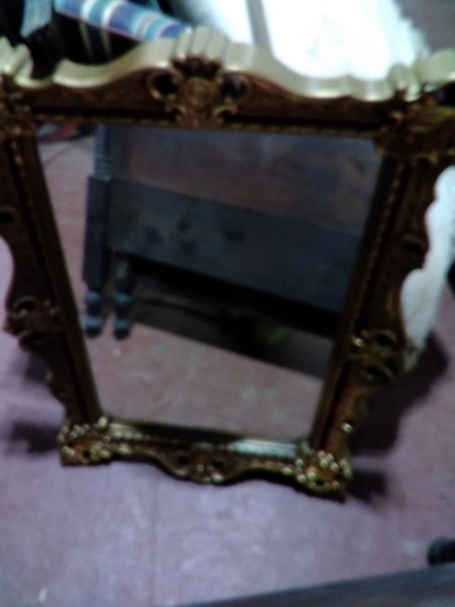 Decorative Gold Frame Mirror