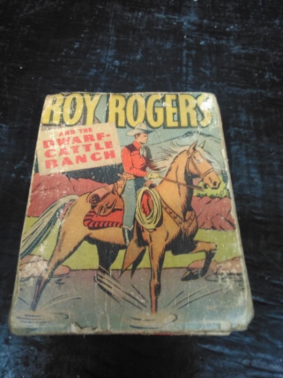 Vintage Little Big Book-Roy Rogers Dwarf Cattle Ranch -as found