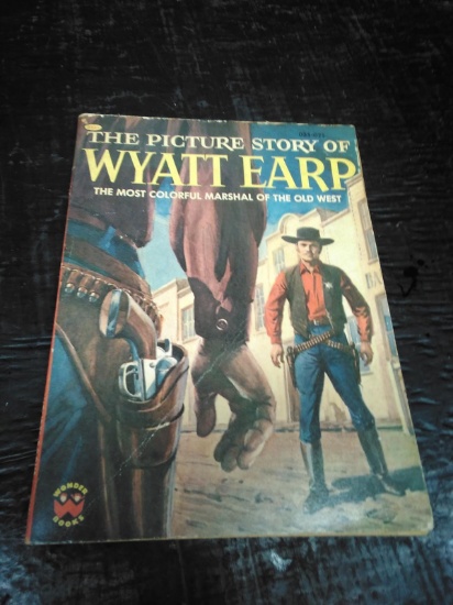 Vintage childs PB Book-Picture Story of Wyatt Earp 1956