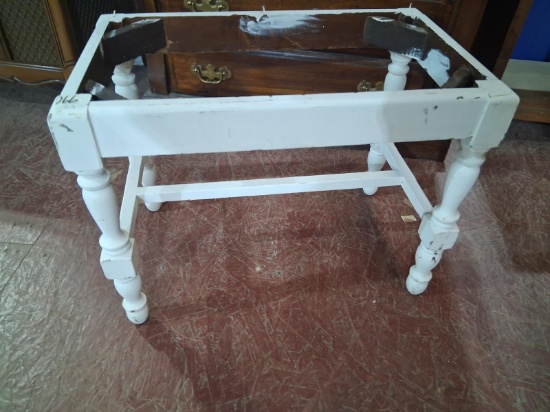 Painted Piano Bench -no top