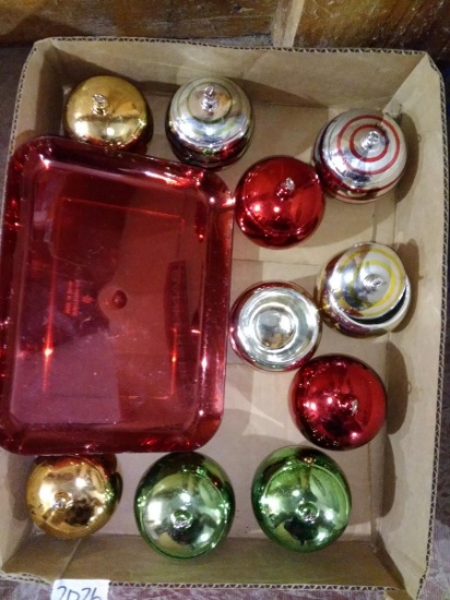 BL-Votive Ornament Candle Holders, Plastic Trays
