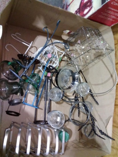 BL-Assorted Metal Decor-Votives and Baskets