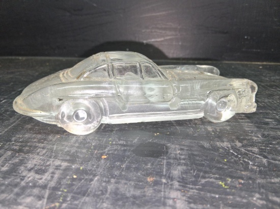 Glass Mercedes-Benz 300SL Paperweight