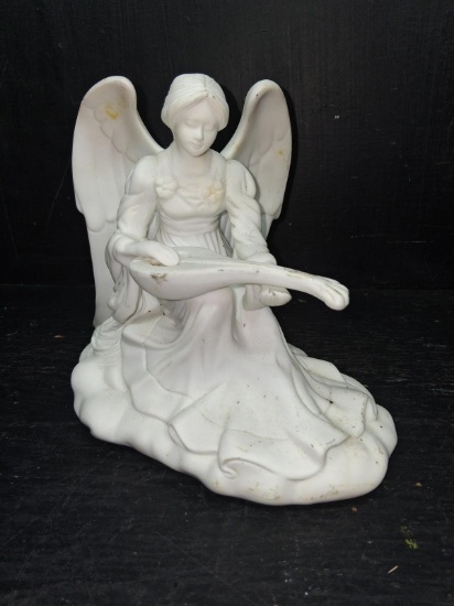 White Ceramic Angel Figure