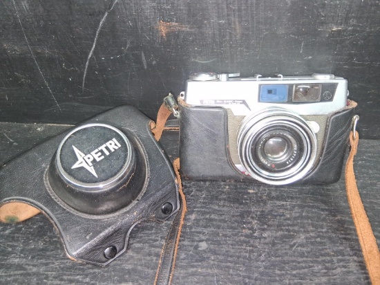 Vintage Petri Blue Magic Scope with Carrying Case
