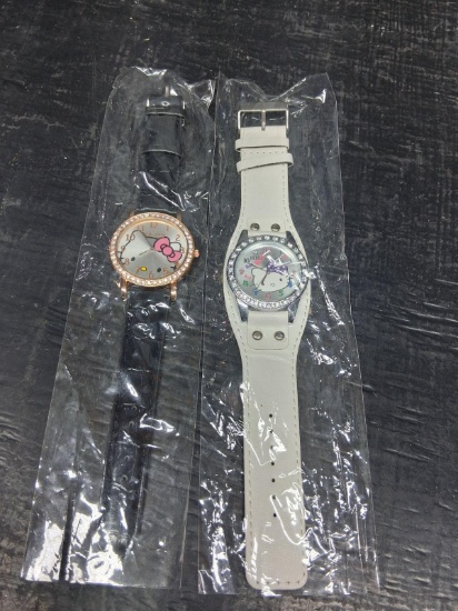 Collection 2 Hello Kitty Watches -NIP