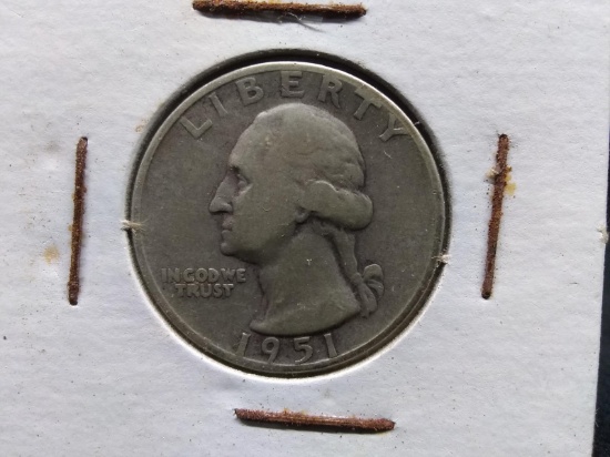 Coin-1951 Washington Quarter