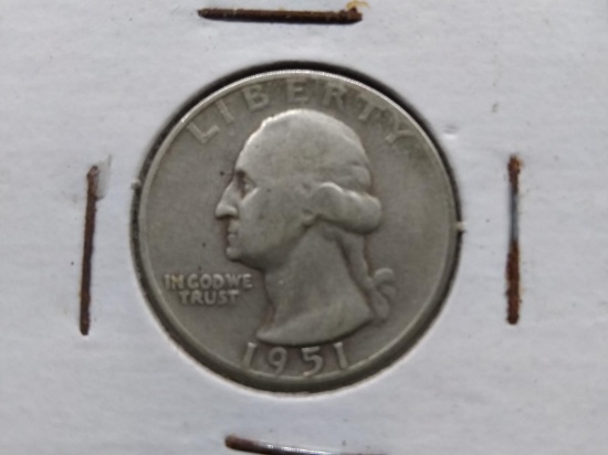 Coin-1951 Washington Quarter