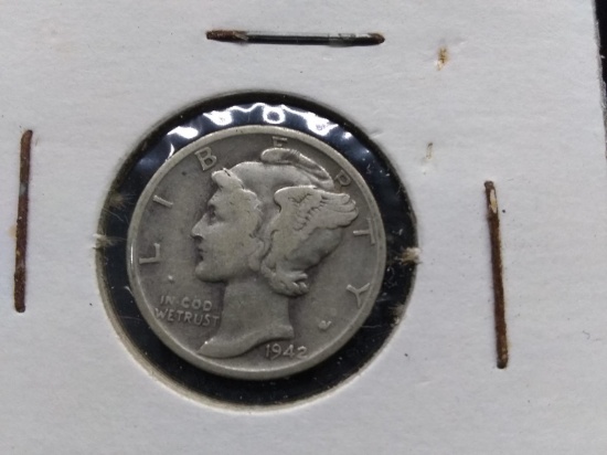 Coin-1942 Mercury Head Dime