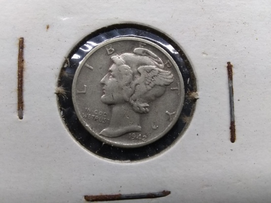 Coin-1942 Mercury Head Dime
