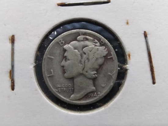 Coin-1942 Mercury Head Dime