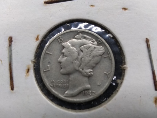 Coin-1942 Mercury Head Dime
