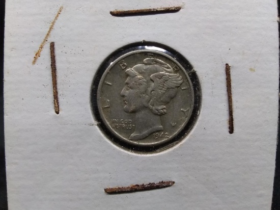 Coin-1942 Mercury Head Dime