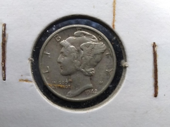 Coin-1942 Mercury Head Dime