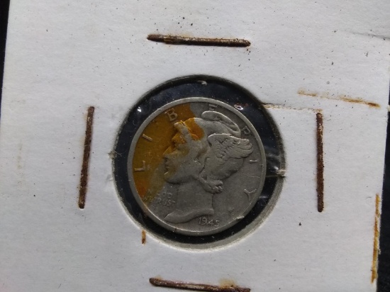 Coin-1945 Mercury Head Dime