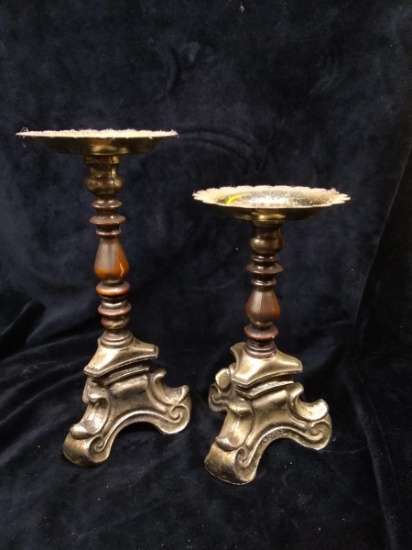 Collection 2 Rubel Graduated Candle Stands
