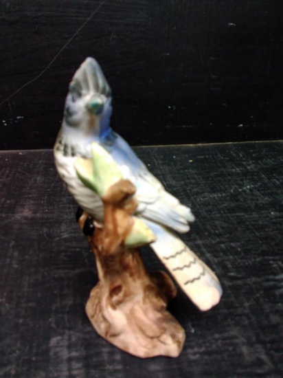 Vintage Hand painted Bluebird Daddy Figure-made in Japan