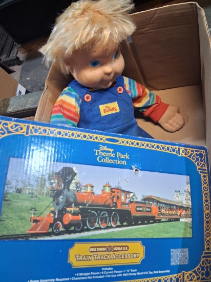 BL-My Buddy Doll and Disney Train Track