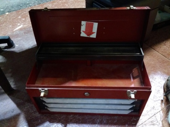 BL-Sears Craftsman Red Toolbox