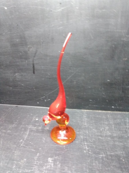 Studio Art Glass Bird Figure