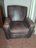 Brown Leather Recliner