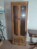 MCM Style Laminate 2 Door Gun Case