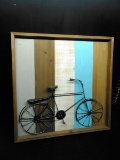 Novelty Wall Art-Metal Bicycle
