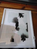 Framed Watercolor-Abstract